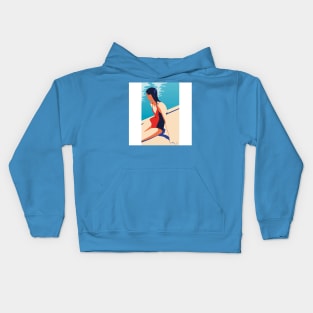 Swimming Time Kids Hoodie